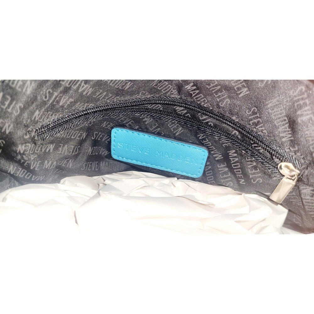 Steve Madden Crossbody Purse Handbag Aqua Blue Color NWoT - Picture 10 of 11